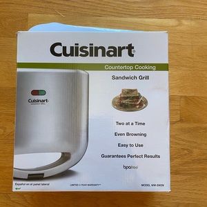 Cuisinart Countertop Sandwich Grill/Press WM-SW2N